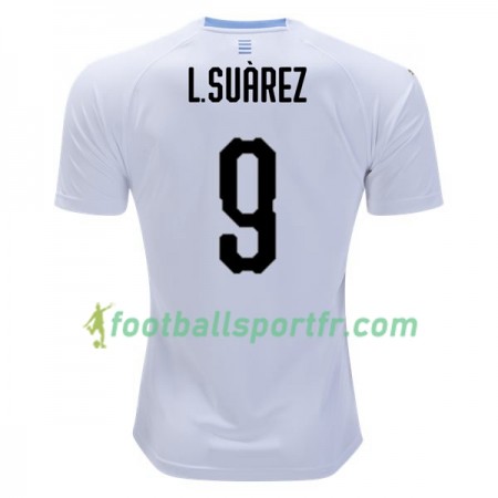 Tenue Uruguay L.Suarez 9 Exterieur Coupe du monde 2018 Maillot de Foot